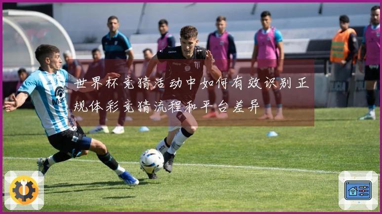 世界杯竞猜活动中如何有效识别正规体彩竞猜流程和平台差异